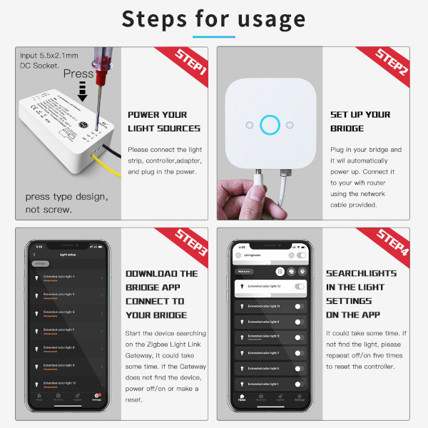 Gledopto store philips hue
